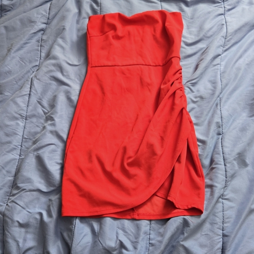 🎀Strapless Mini Dress - Picture 2 of 3